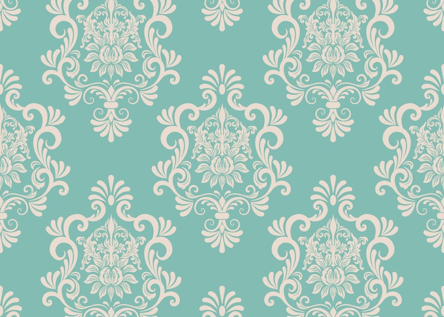 Damask - set of 3 repeat pattern decoupage paper