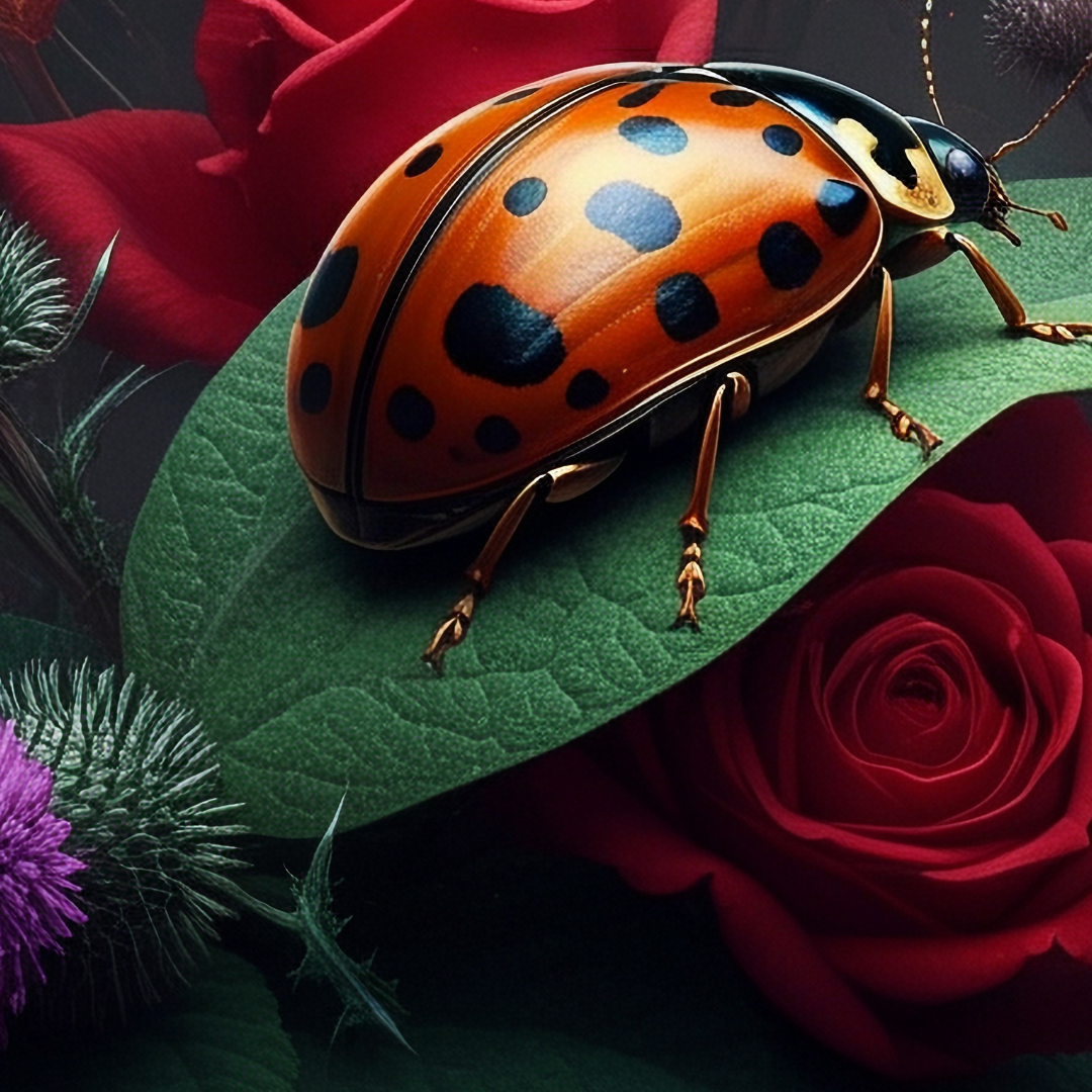 Ladybird - A1 size large Decoupage Paper