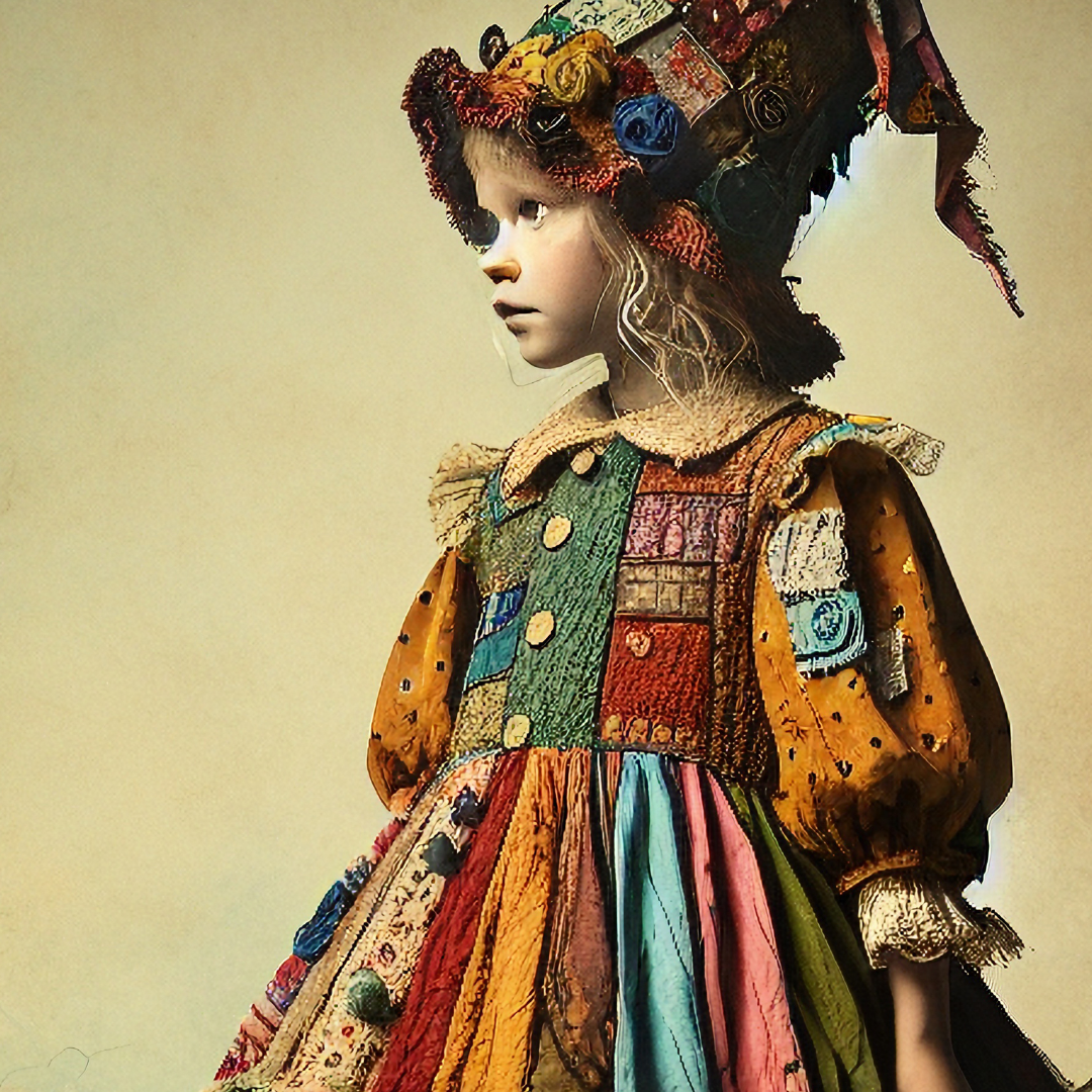 Patchwork - A1 size large Decoupage Paper