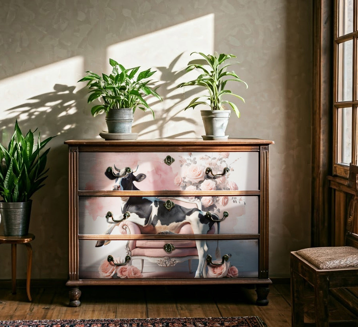 Cowch Potato - A1 size large Decoupage Paper