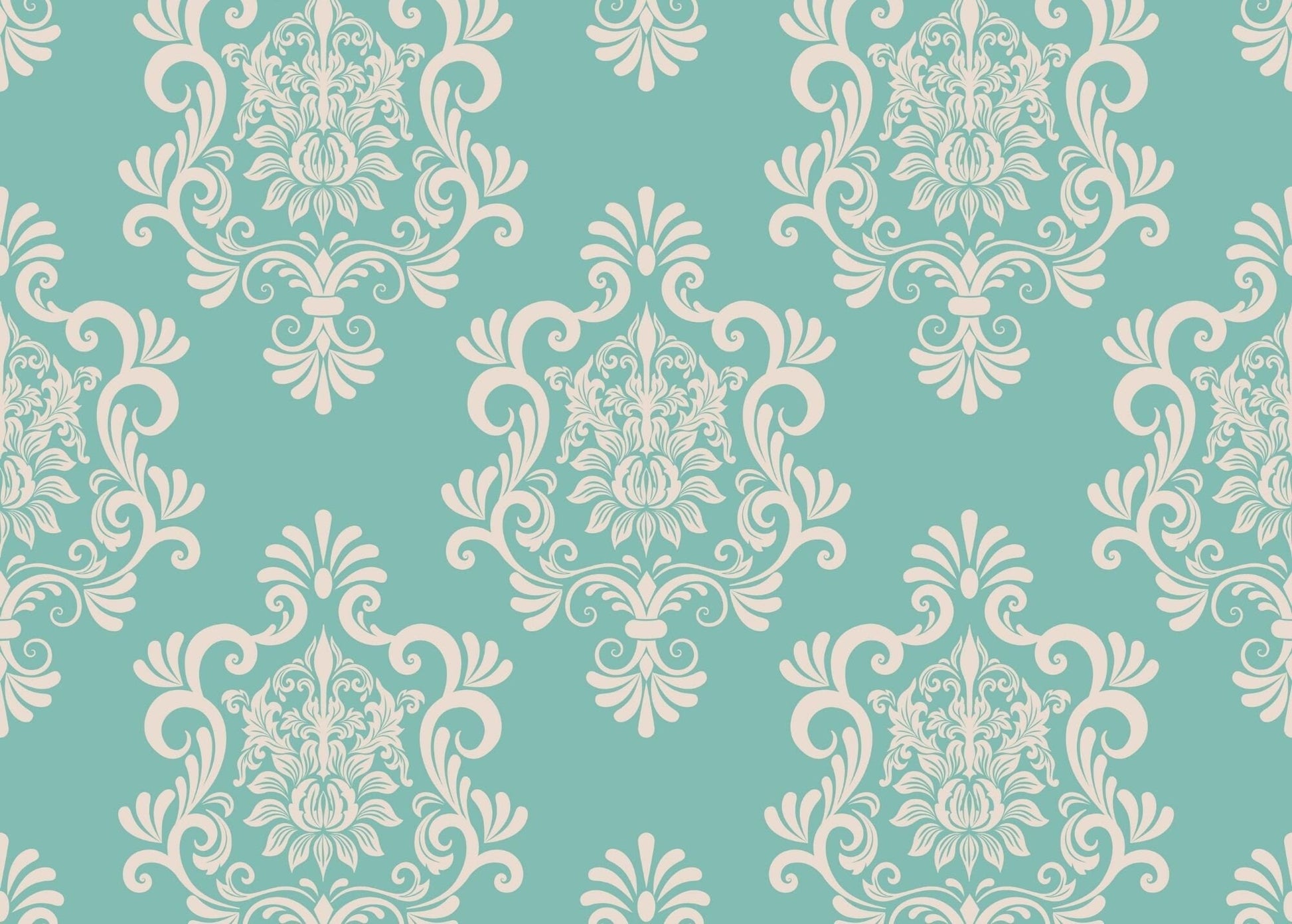 Damask - set of 3 repeat pattern decoupage paper